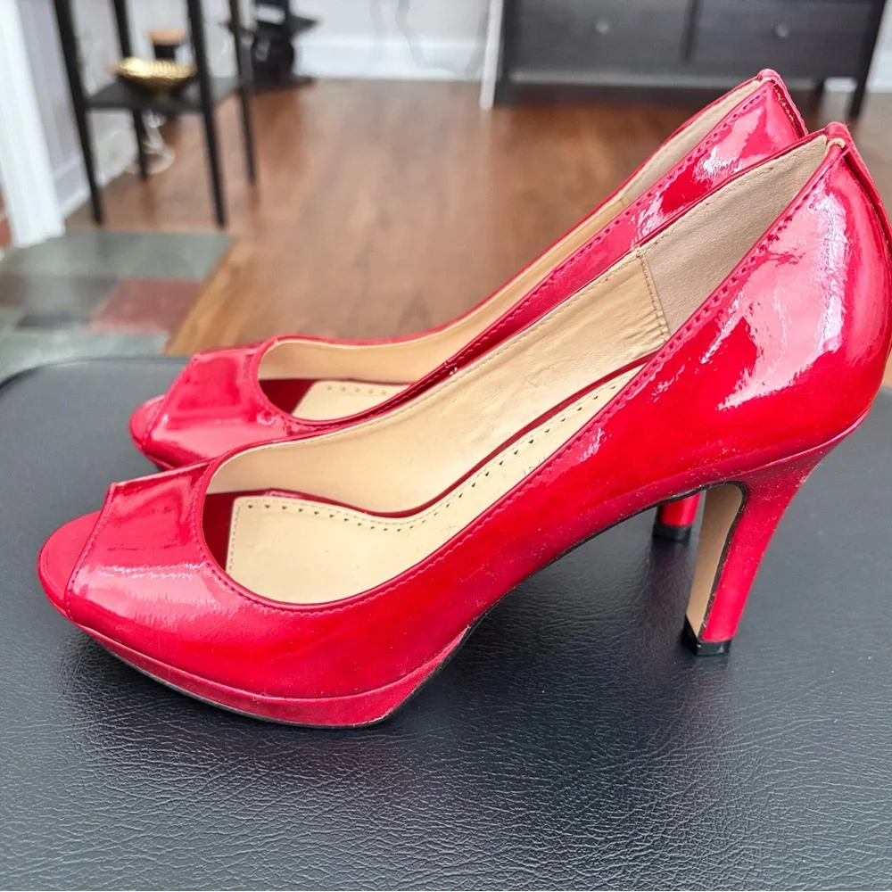 Adrienne Vittadini glossy red